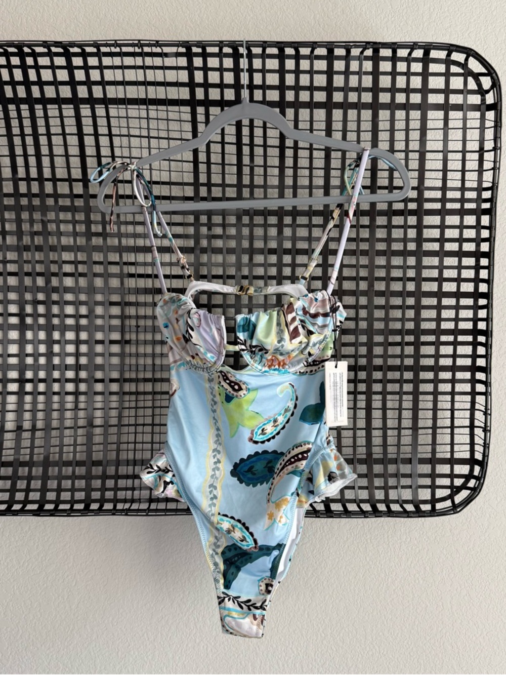 Montce St. Barths floral petal ruffle one piece swim - Picture 2 of 8